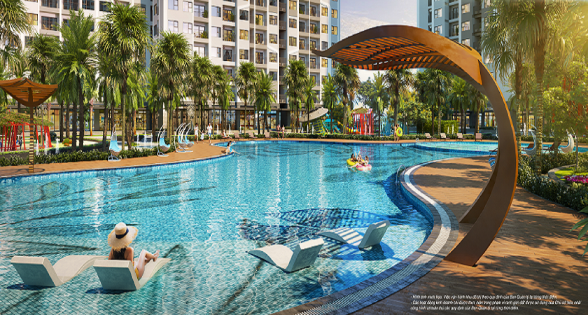 Cư dân phân khu The Miami – Vinhomes Smart City được trải nghiệm cuộc sống nghỉ dưỡng tại gia ngay trong lòng khu đô thị nhờ những tiện ích mang phong cách resort.